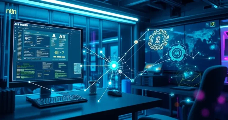 راهنمای جامع یکپارچه‌سازی n8n با Grafana برای مانیتورینگ پیشرفته