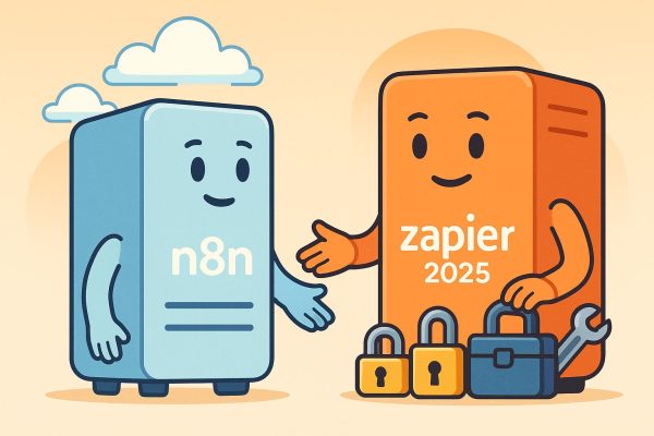 مقایسه کامل n8n و Zapier: کدام پلتفرم اتوماسیون برای کسب‌وکار شما مناسب‌تر است؟