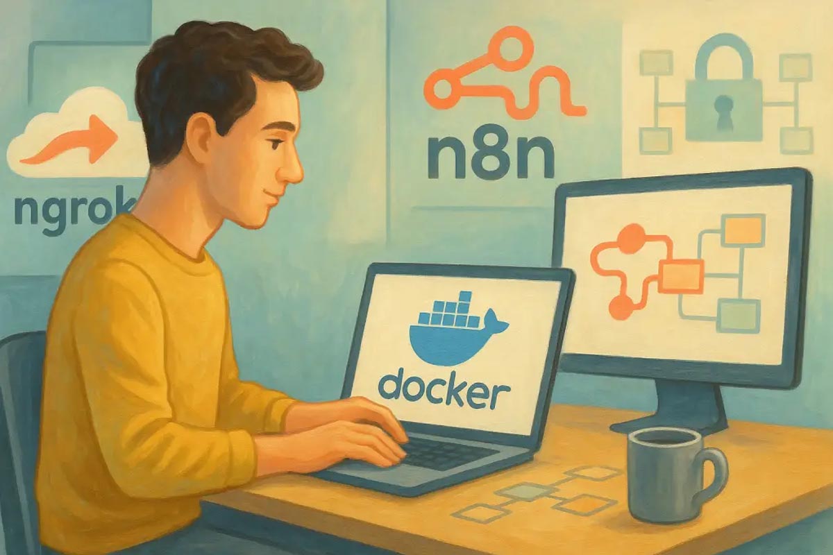 راهنمای کامل استقرار n8n با Docker Compose